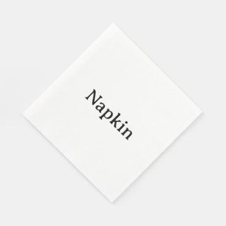 Servilleta De Papel Haz Tu Propio Estándar Simple