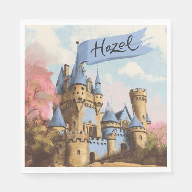 Servilleta De Papel Hazel Birthday (Anverso)