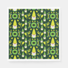 Servilleta De Papel Head Garden Gnome Gardener