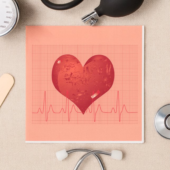 Servilleta De Papel Heart Beat (Subido por el creador)