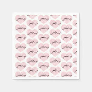 Servilleta De Papel Heart Beat VII