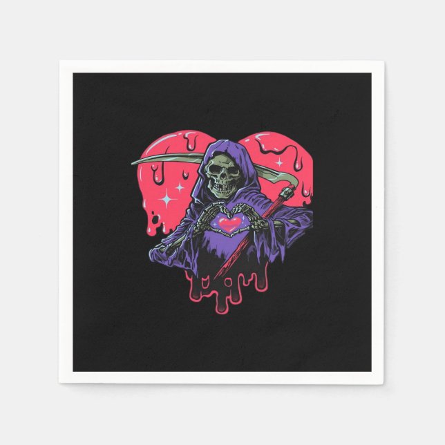 Servilleta De Papel Heart Hands Reaper Classic (Anverso)