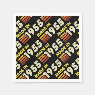 Servilleta De Papel Hecho En 1955, Cumpleaños 70