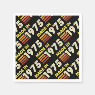 Servilleta De Papel Hecho en 1975, 50 años