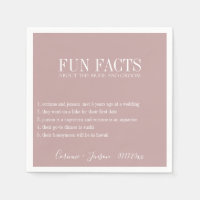 Hechos divertidos Dusty Mauve Personalizado