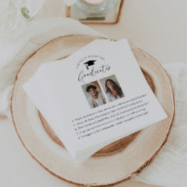 Servilleta De Papel Hechos divertidos sobre los dos graduados