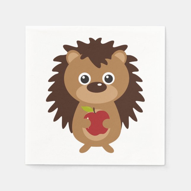 Servilleta De Papel Hedgehog (Anverso)