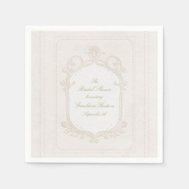 Servilleta De Papel Heirloom Rococo Bridal Shower