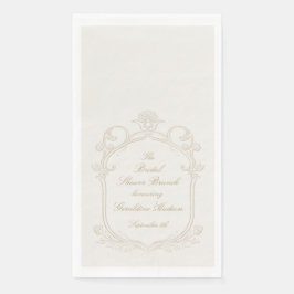 Servilleta De Papel Heirloom Rococo Bridal Shower Brunch