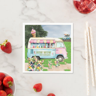 Servilleta De Papel Helado para perros