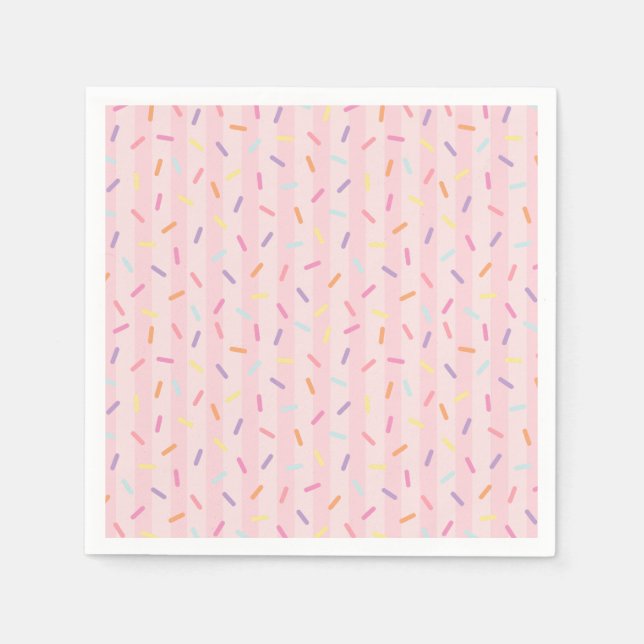 Servilleta De Papel Helados Sundae en la crema de helados (Anverso)