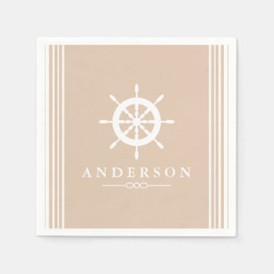 Servilleta De Papel Helm & Taupe