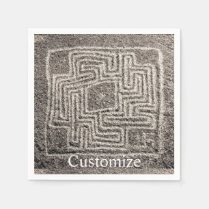 Servilleta De Papel Hemet Maze Stone Thunder_Cove