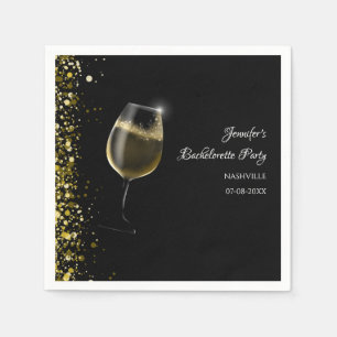 Servilleta De Papel Hen fiesta oro Mocktail bachelorette