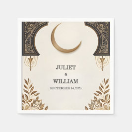 Servilleta De Papel Henna Islam Nikah Arabic Walima Boda Musulmana