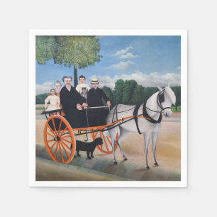 Servilleta De Papel Henri Rousseau - La Carriole du padre Junier