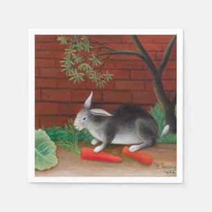 Servilleta De Papel Henri Rousseau - La comida del conejo