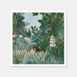 Servilleta De Papel Henri Rousseau - La selva ecuatorial