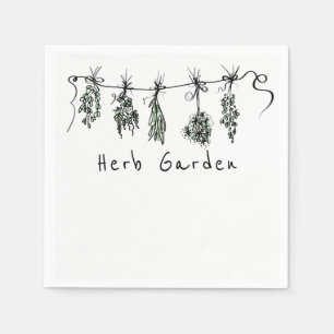 Servilleta De Papel Herbs de jardín