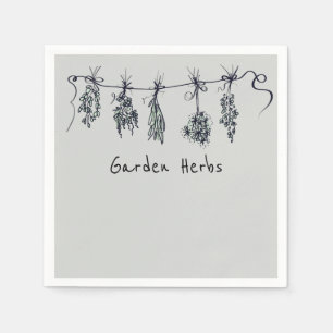 Servilleta De Papel Herbs de jardín