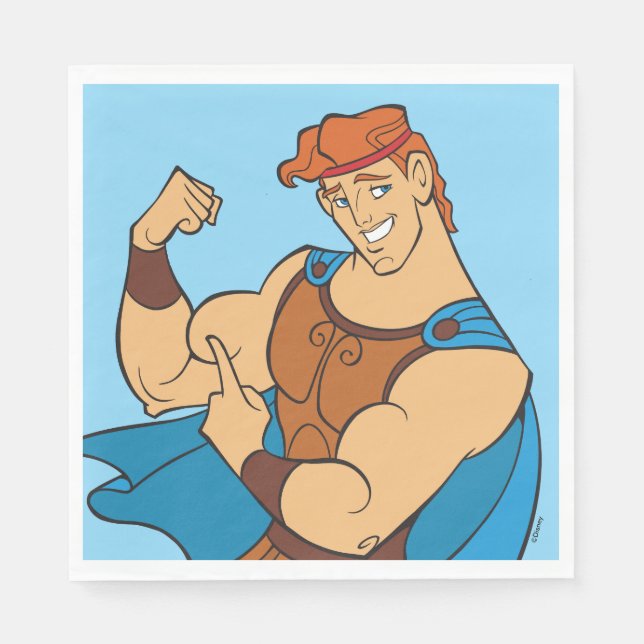 Servilleta De Papel Hercules Bicep Flex Napkins (Anverso)