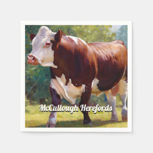 Servilleta De Papel Hereford Bull
