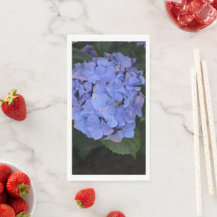 Servilleta De Papel Hermosa Hortensia Rústica Hydrangea Morada