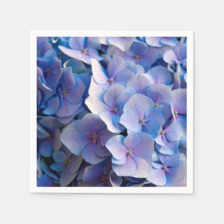 Servilleta De Papel Hermosas flores de hidrangea azul