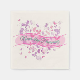 Servilleta De Papel Hermosas mariposas