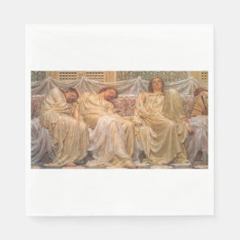 Servilleta De Papel Hermosas mujeres somnolientas (Dreamers) (Arte Vin