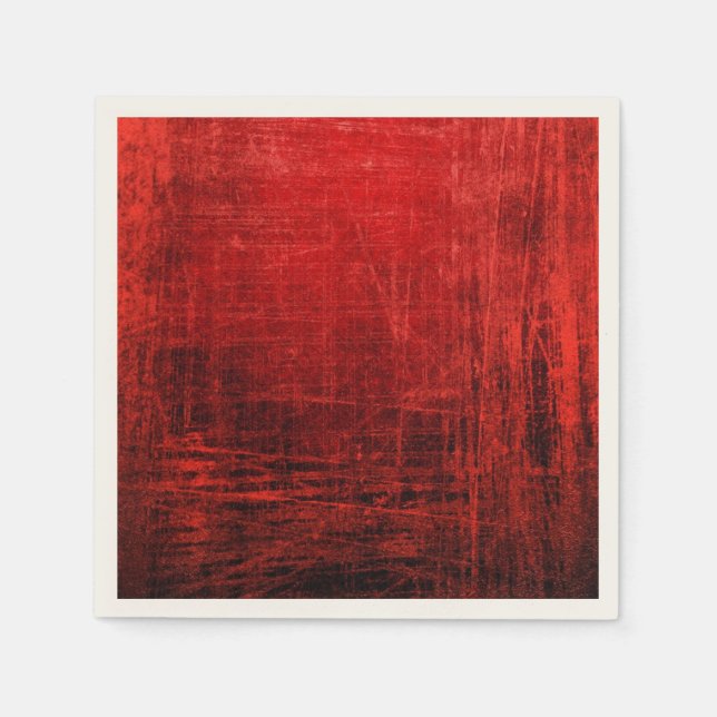 Servilleta De Papel ¡Hermosas servilletas de papel rojo! (Anverso)