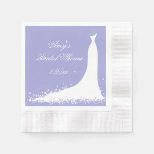 Servilleta De Papel Hermoso vestido de novia, ducha de novia,