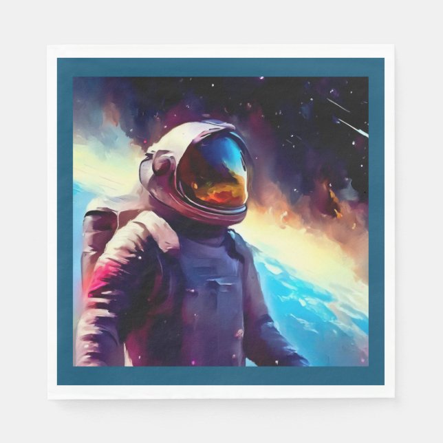 Servilleta De Papel Héroe espacial SF 1 (Anverso)