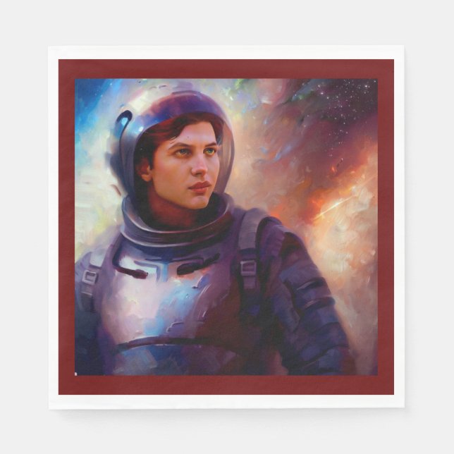 Servilleta De Papel Héroe espacial SF 4 (Anverso)