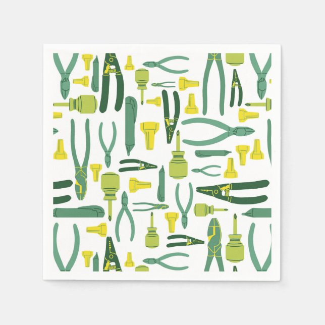 Servilleta De Papel Herramientas eléctricas del comercio (Anverso)