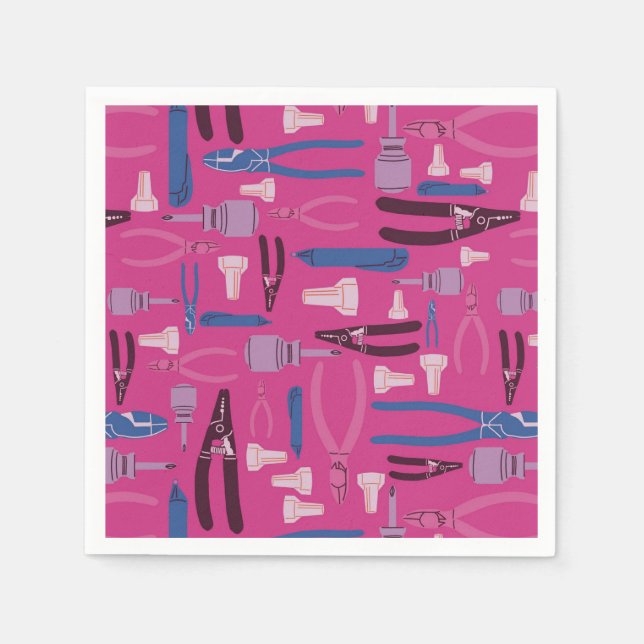 Servilleta De Papel Herramientas eléctricas del comercio (Anverso)