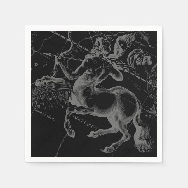 Servilleta De Papel Hevelius Engaving (Anverso)