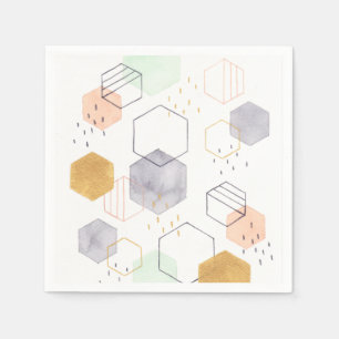 Servilleta De Papel Hex Scatter