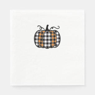 Servilleta De Papel Hey Búfalo de calabaza tocado para el otoño en Tha