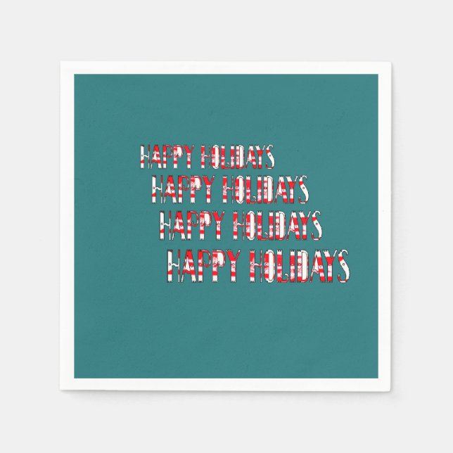 Servilleta De Papel HH Contra La Nieve (Anverso)