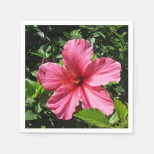 Servilleta De Papel Hibisco rosado oscuro