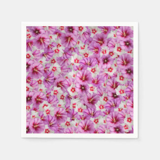 Servilleta De Papel Hibiscus - Patrón de flor Rosa chino