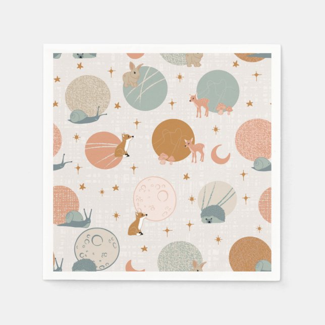 Servilleta De Papel Hidden Treasures - Beige (Anverso)