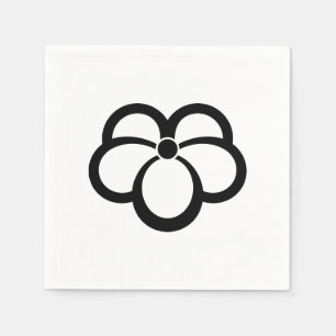 Servilleta De Papel hiedra sombreada al estilo Korin