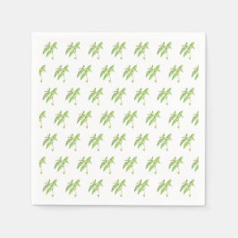 Servilleta De Papel Hierba de menta plantas botánicas jardinería verde