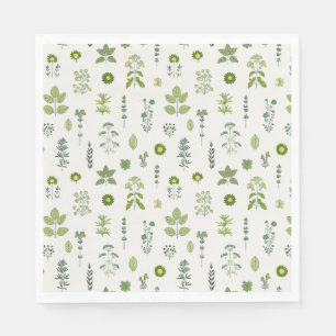 Servilleta De Papel Hierbas frescas
