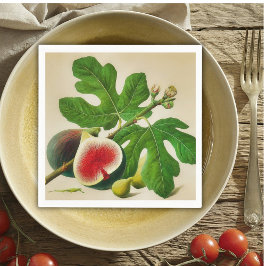 Servilleta De Papel Higos de época