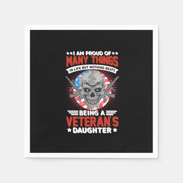 Servilleta De Papel hija veterana (Anverso)