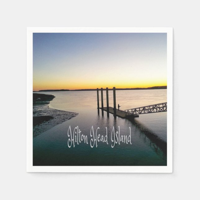 Servilleta De Papel Hilton Head Island South Carolina (Anverso)