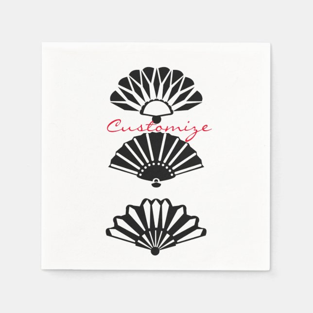 Servilleta De Papel Hinchas de Japón Thunder_Cove (Anverso)